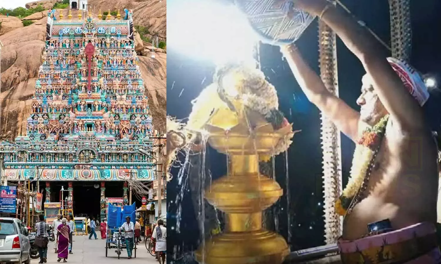 திருப்பரங்குன்றம் முருகன் கோவில் கும்பாபிஷேகம் கோலாகலமாக நடைபெற்றது