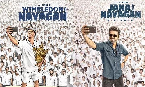 விம்பிள்டன் நாயகன்... ஜனநாயகன் விஜய் ஸ்டைலில் ஜானிக் சின்னர் - வைரல் புகைப்படம்