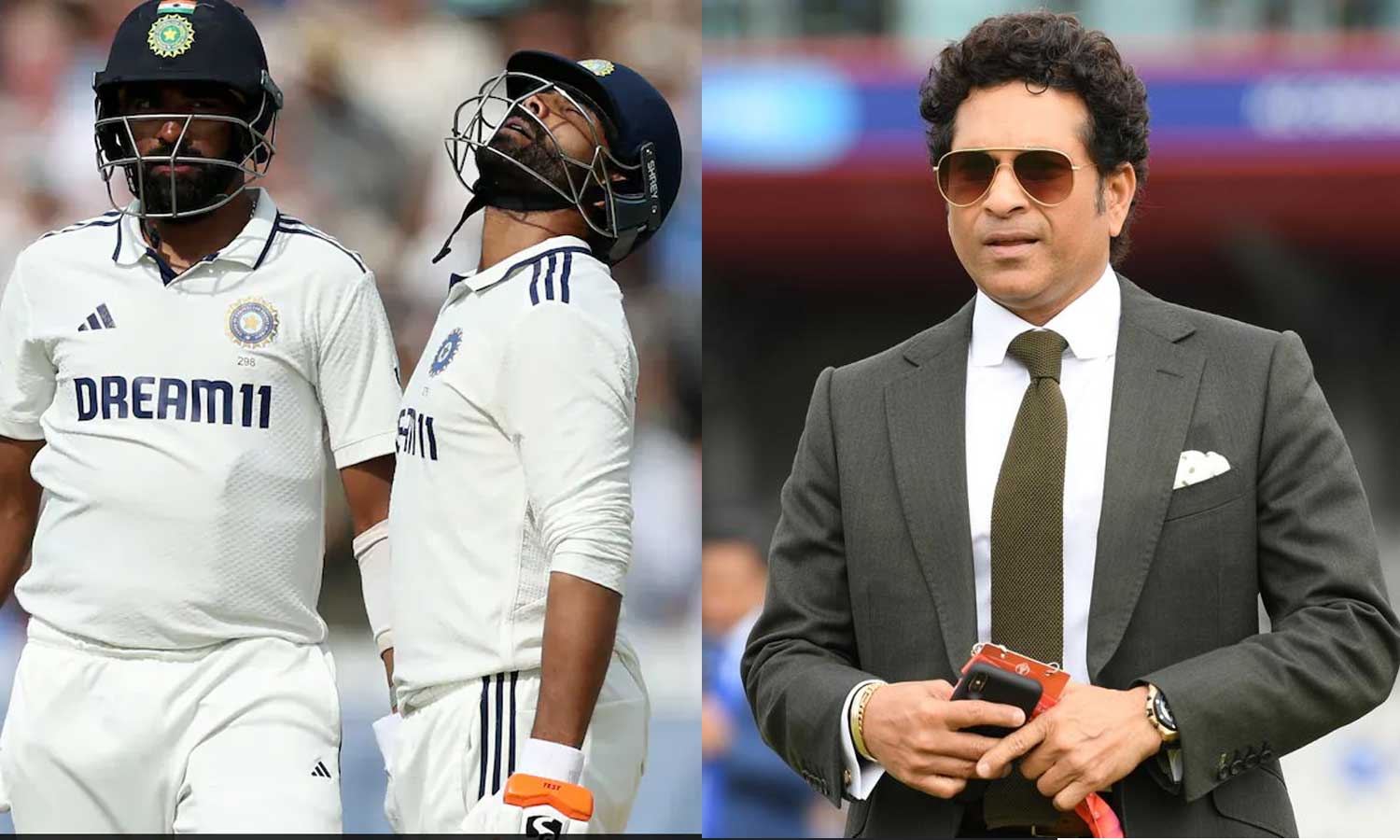 லார்ட்ஸ் டெஸ்டில் கடைசி வரை போராடியதற்காக இந்திய அணியை பாராட்டிய சச்சின்