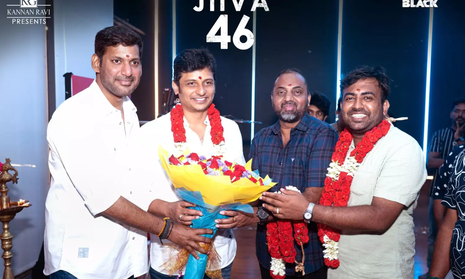 Jiiva 46 : மீண்டும் இணையும் ப்ளாக் திரைப்பட கூட்டணி