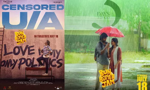 Bun Butter Jam  படத்திற்கு தணிக்கை குழு யு/ஏ சான்றிதழ்!