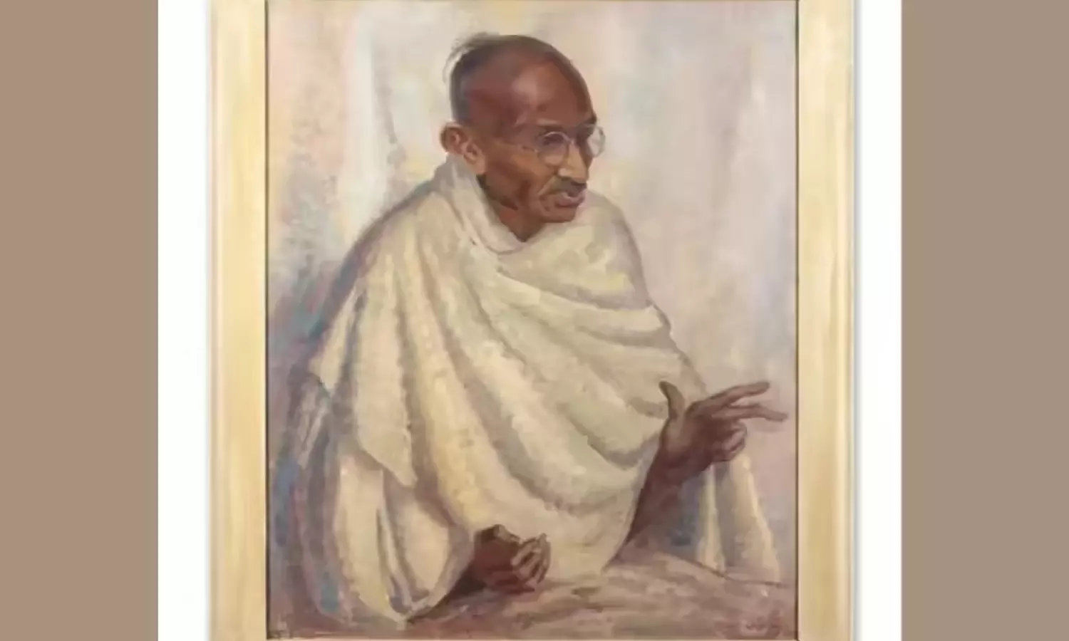 இங்கிலாந்தில் மகாத்மா காந்தி ஓவியம் ரூ.1.7 கோடிக்கு ஏலம்