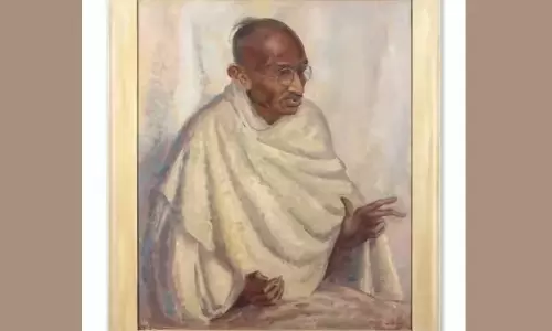 இங்கிலாந்தில் மகாத்மா காந்தி ஓவியம் ரூ.1.7 கோடிக்கு ஏலம்