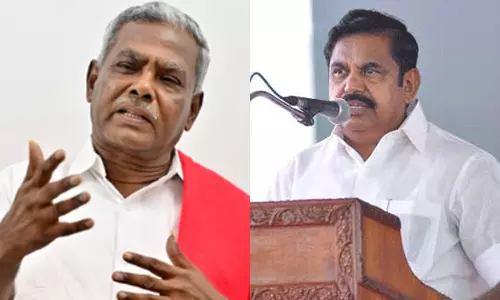 கம்யூனிஸ்டுகளுக்கு இ.பி.எஸ். விரிப்பது ரத்தின கம்பளம் அல்ல... வஞ்சக வலை - சண்முகம்