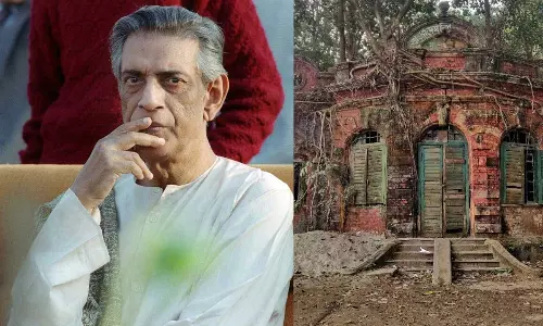சத்யஜித் ரே மூதாதையர் வீட்டை இடிக்கும் பணியை நிறுத்திய வங்கதேச அரசு