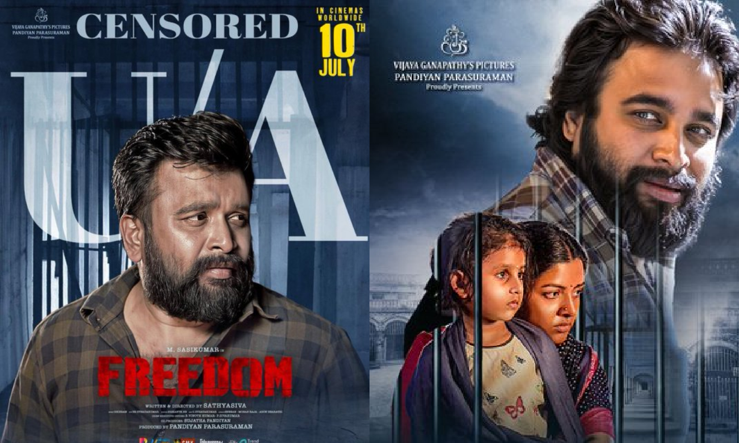 சசிகுமார் நடித்த Freedom படத்தின் புதிய ரிலீஸ்ட் தேதி விரைவில்...