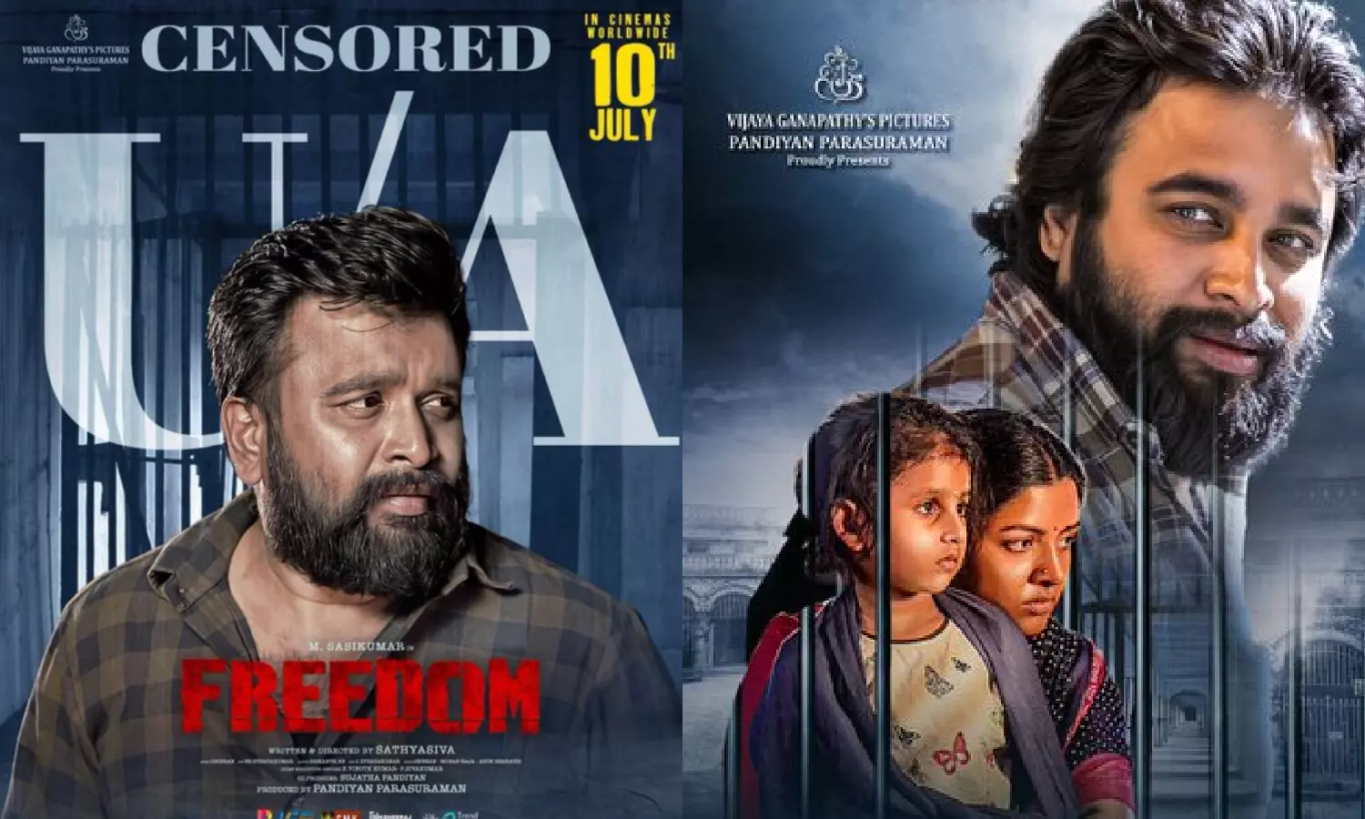 சசிகுமார் நடித்த Freedom படத்தின் புதிய ரிலீஸ் தேதி விரைவில்...