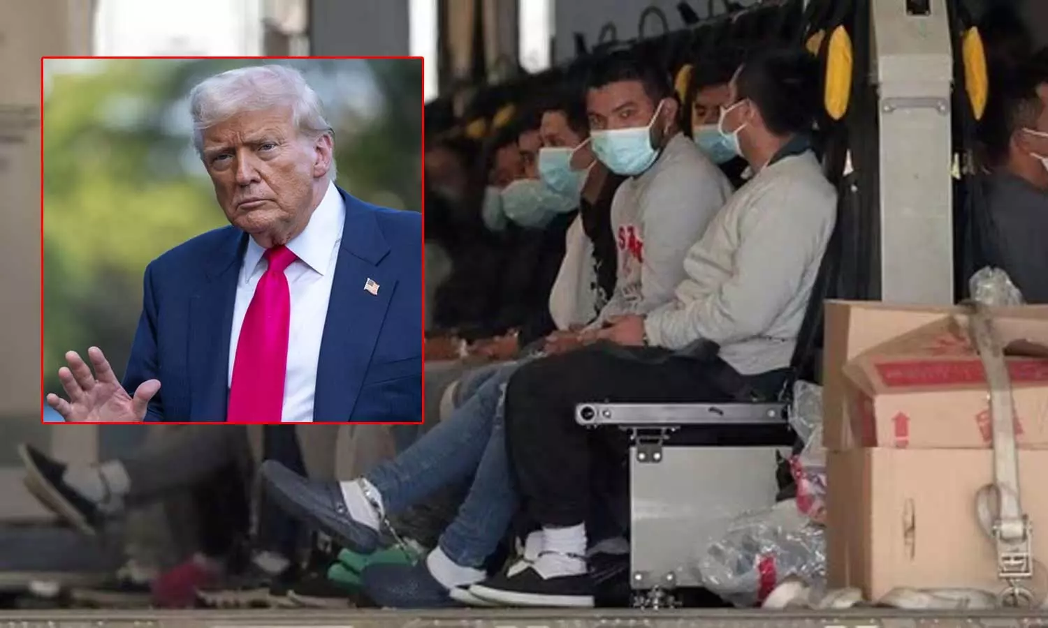 டிரம்ப் பதவி ஏற்ற பிறகு அமெரிக்காவில் இருந்து 6 மாதங்களில் 1,563 இந்தியர்கள் நாடு கடத்தல்