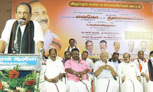 துரோகத்தை தாண்டி கட்சியை காத்து வருகிறேன் - வைகோ