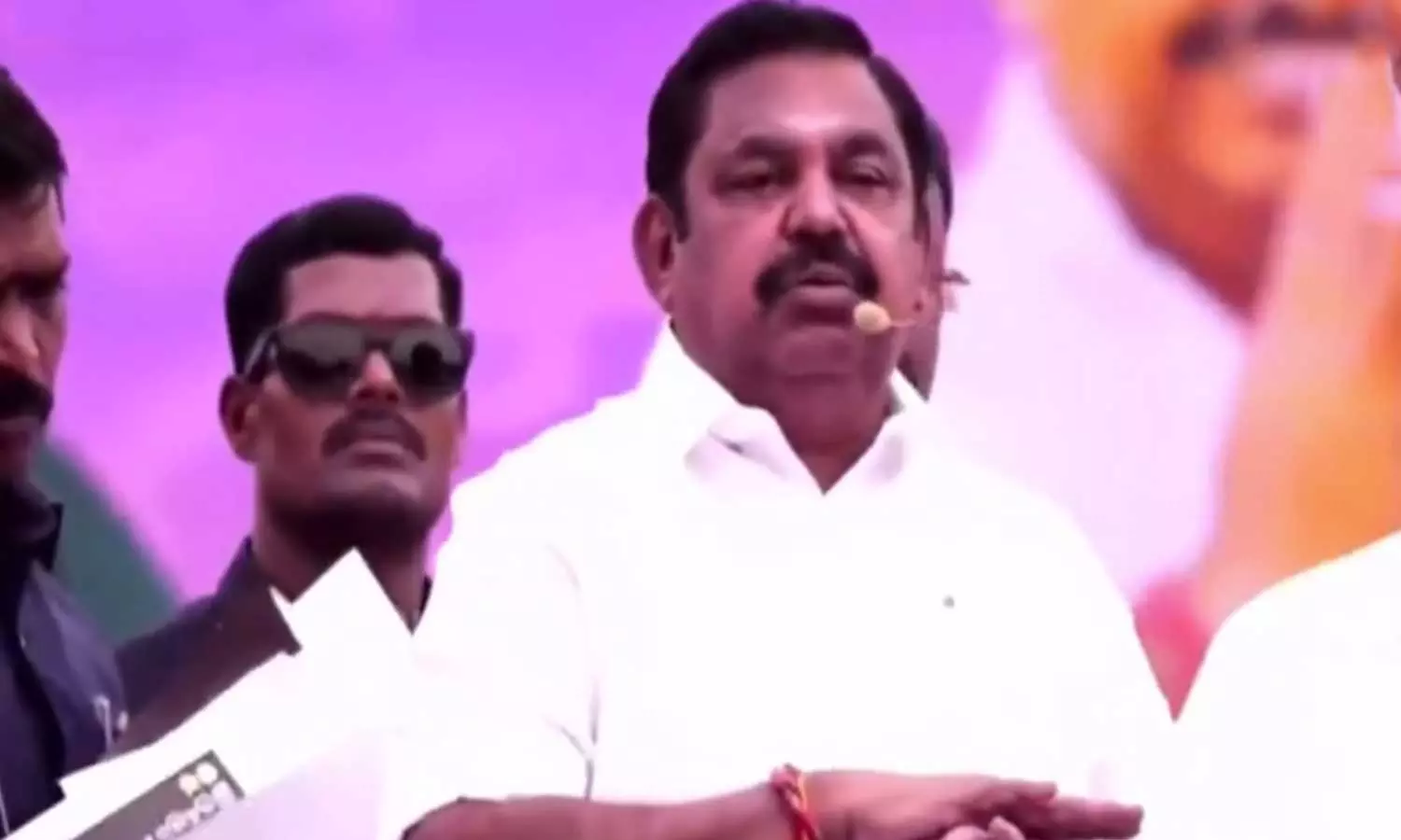 பாங்கு சத்தம் கேட்கவில்லை.. நாகை மக்களிடம் மன்னிப்பு கேட்ட இ.பி.எஸ்.