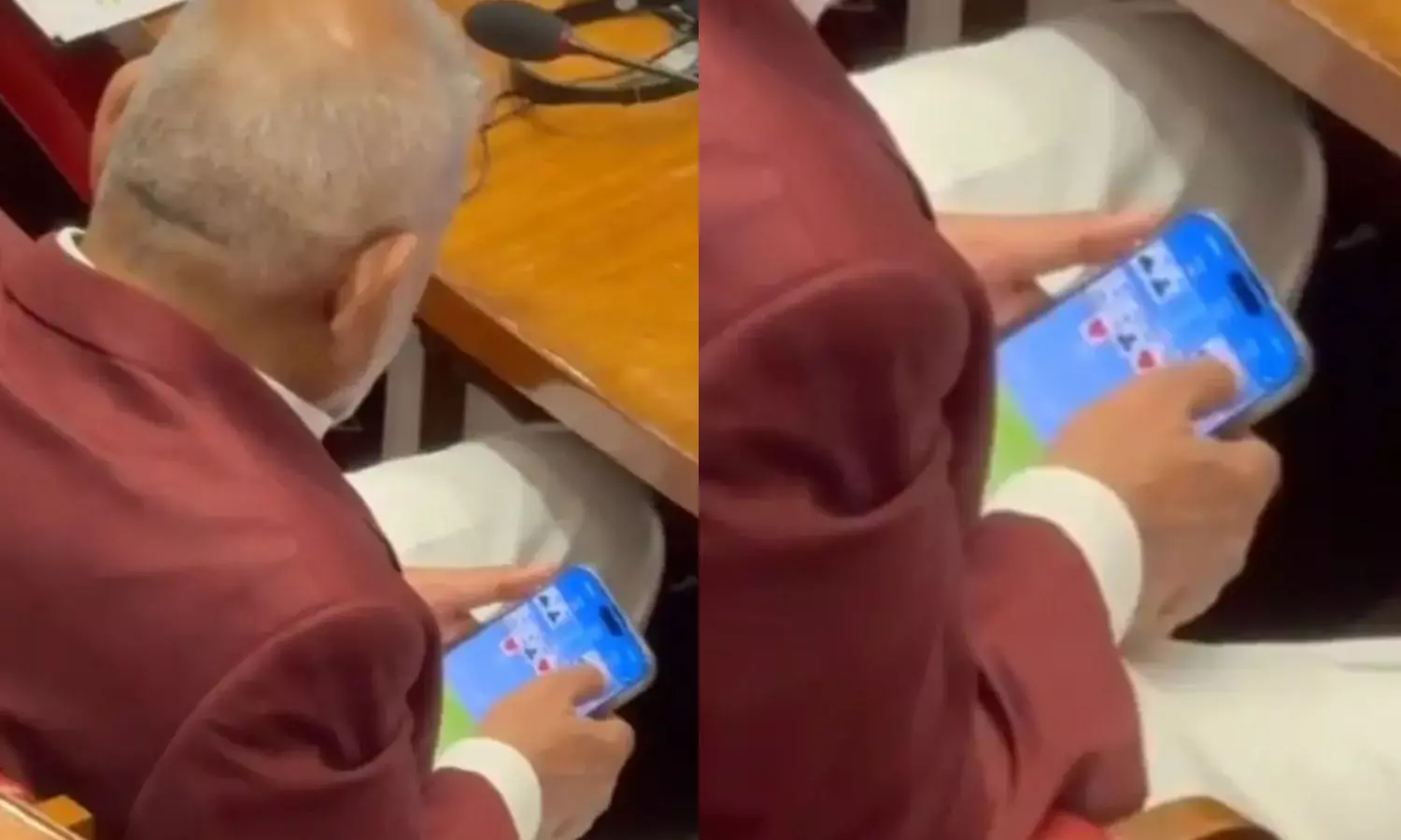 VIDEO: சட்டமன்றக் கூட்டத்தில்  செல்போனில் ரம்மி விளையாடிய மகாராஷ்டிர விவசாயத்துறை அமைச்சர்!