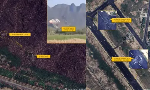 ஆபரேஷன் சிந்தூரில் பாகிஸ்தானின் அணு ஆயுத கிடங்கை இந்தியா தாக்கியதா? - வெளியான சாட்டிலைட் படங்கள்