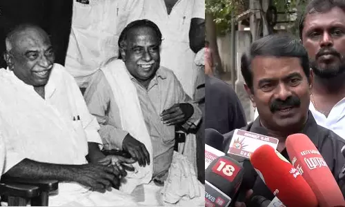 காமராசர் இறந்தபோது அண்ணா அழுதாரா? - சீமானின் பேச்சும் உண்மையும்...