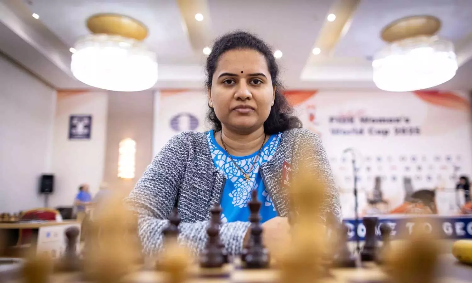 மகளிர் செஸ் உலக கோப்பையில் அரையிறுதிக்கு முன்னேறினார் இந்திய வீராங்கனை ஹம்பி