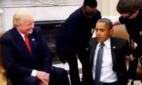 ஒபாமாவை அதிரடியாக கைது செய்யும் FBI அதிகாரிகள்.. AI வீடியோ வெளியிட்ட டிரம்ப்