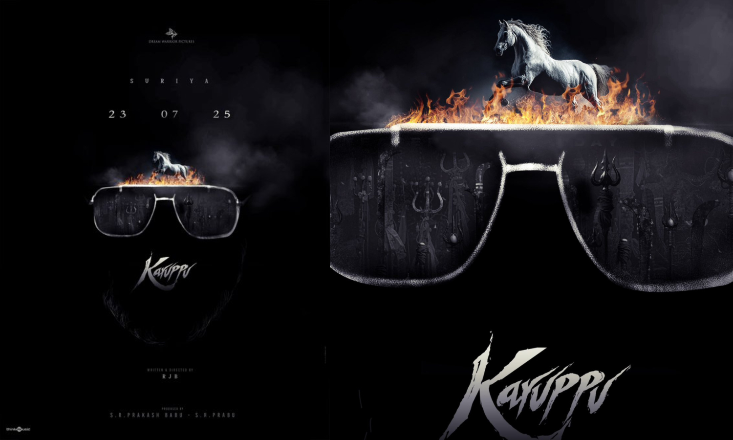 கருப்பன் வரான் வழி மறிக்காதே - சூர்யாவின் கருப்பு படத்தின் டீசர் ரிலீஸ் அறிவிப்பு!