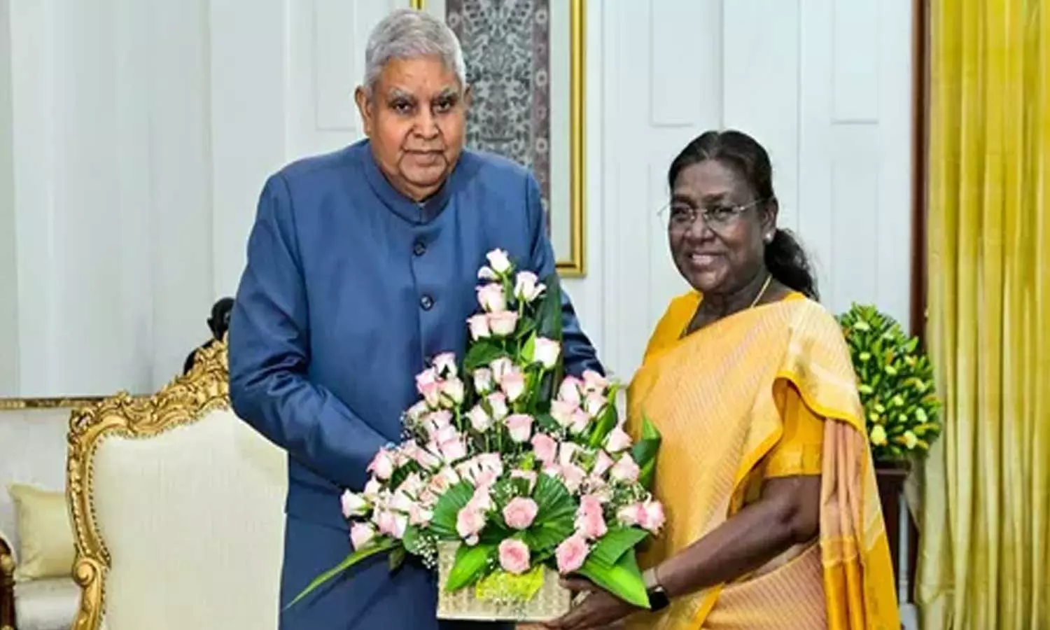 ஜெகதீப் தன்கரின் ராஜினாமாவை ஏற்றார் குடியரசுத் தலைவர் திரவுபதி முர்மு