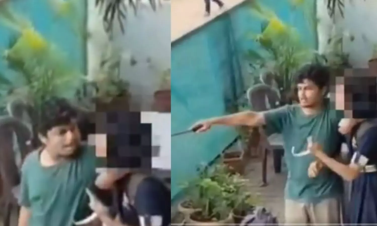 VIDEO: காதலிக்க மறுத்த சிறுமியை கத்தியை காட்டி மிரட்டிய இளைஞன்.. மக்கள் செய்த தரமான செயல்!