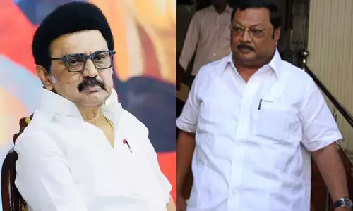 முதலமைச்சர் மு.க.ஸ்டாலினை நேரில் சந்தித்து நலம் விசாரித்தார் மு.க.அழகிரி