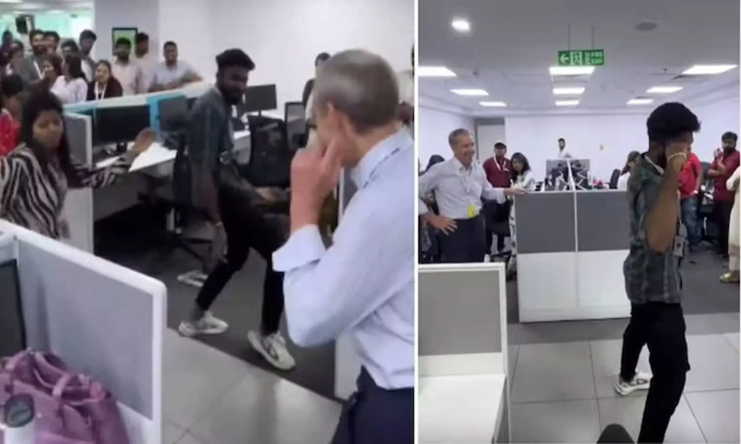 வெளிநாட்டு Client-ஐ நடனமாடி வரவேற்ற கார்ப்பரேட்  ஊழியர்கள்: வைரல் வீடியோ - வலுக்கும் கண்டனம்