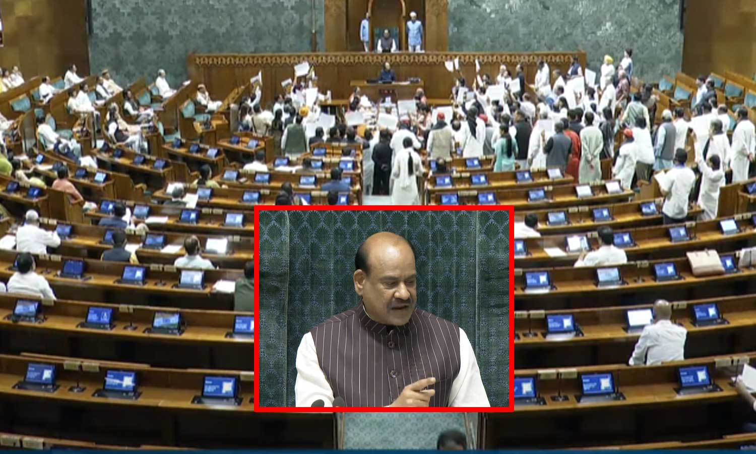 எதிர்க்கட்சிகளின் கடும் அமளியால் 3 ஆவது நாளாக முடங்கிய பாராளுமன்றம்