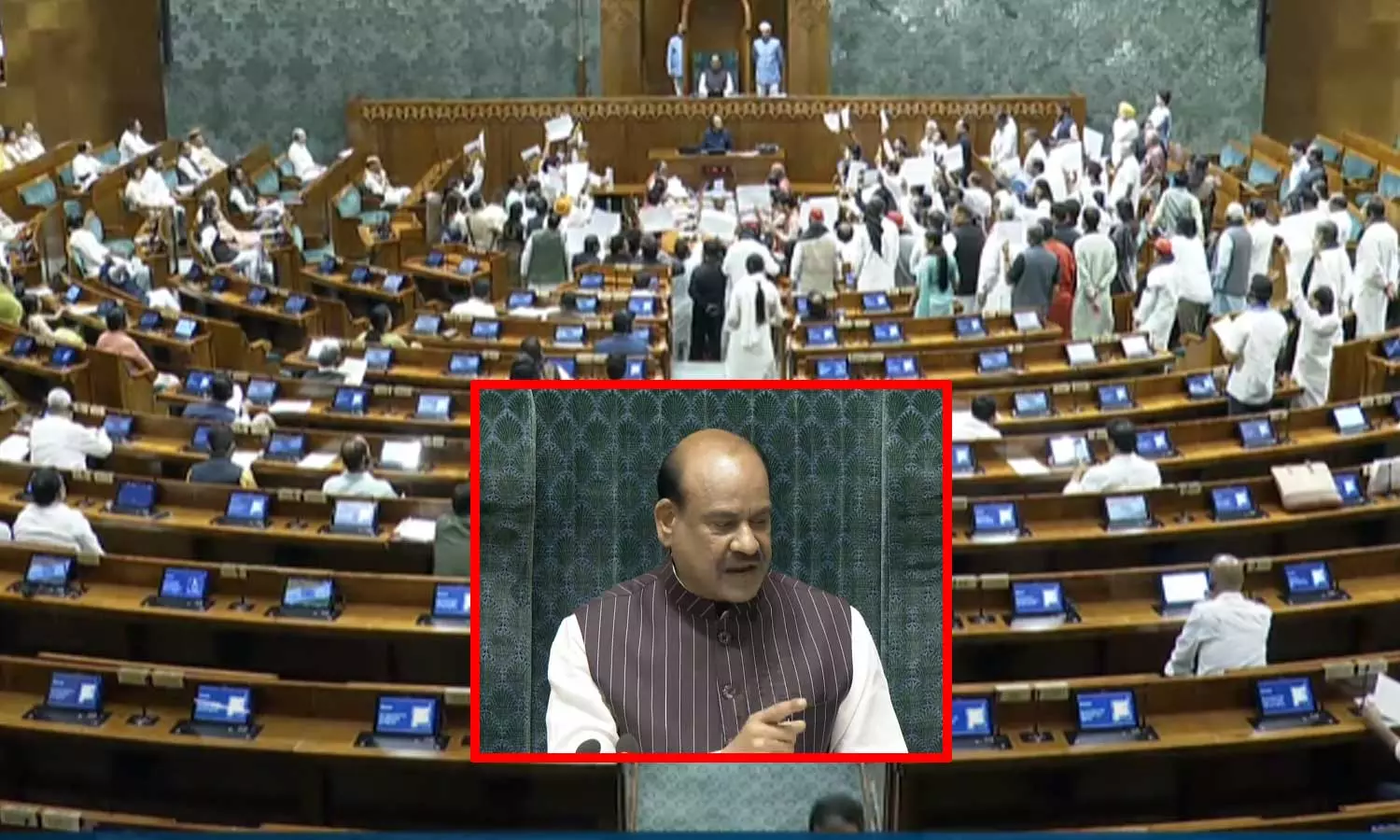 எதிர்க்கட்சிகளின் கடும் அமளியால் 3 ஆவது நாளாக முடங்கிய பாராளுமன்றம்