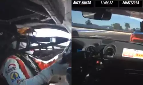 மீண்டும்ம்ம்ம்... விபத்தில் சிக்கிய அஜித் - புதிய வீடியோ