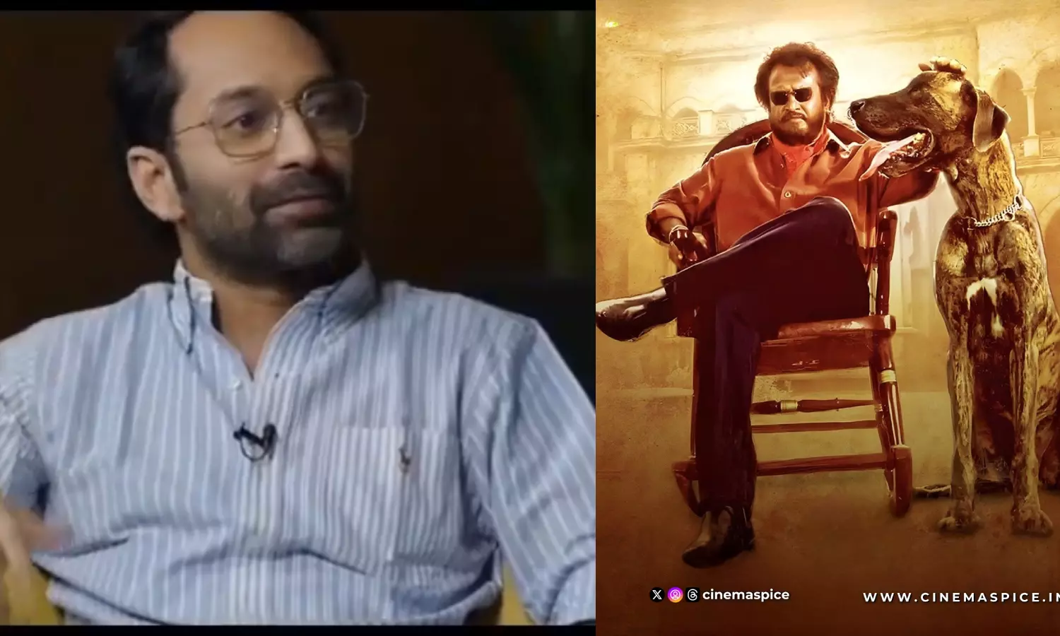 நான் ஸ்கூலை கட் அடித்து  பார்த்த முதல் தமிழ் திரைப்படம் பாட்ஷா - ஃபகத் ஃபாசில்