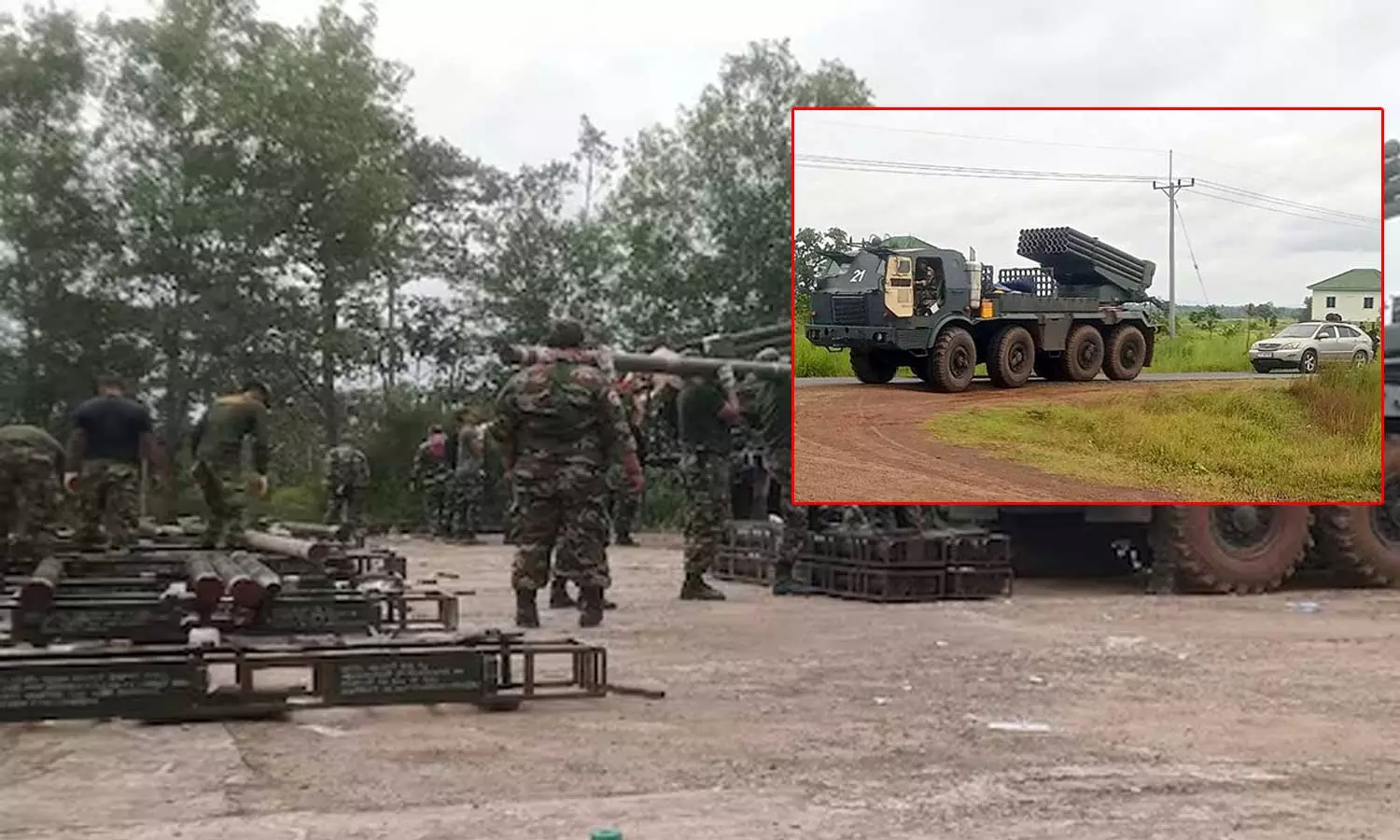 எல்லைப் பிரச்சினை: தாய்லாந்து- கம்போடியா இடையே பயங்கர மோதல்..! எல்லைப் பிரச்சினை: தாய்லாந்து- கம்போடியா இடையே பயங்கர மோதல்..!