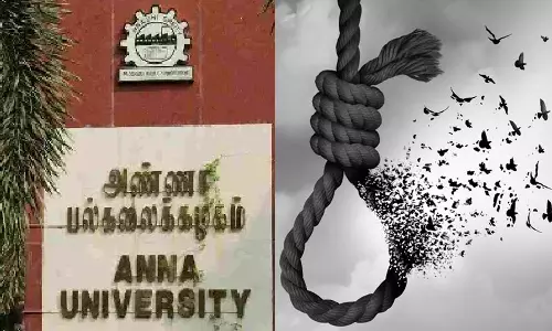 அண்ணா பல்கலை வளாகத்தில் மாணவர் தற்கொலை- போலீசார் விசாரணை