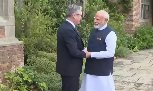 இந்தியா- இங்கிலாந்து இடையே ஒப்பந்தம் கையெழுத்தானது மகிழ்ச்சி: பிரதமர் மோடி