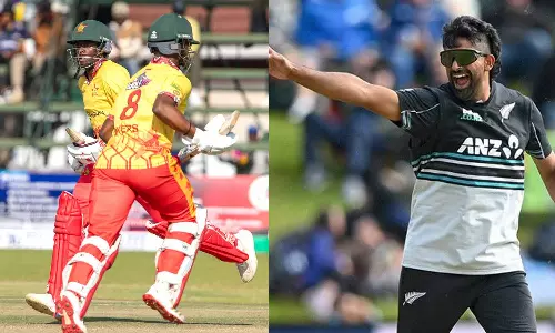 சோதி சுழலில் சிக்கிய ஜிம்பாப்வே: 130 ரன்னில் ஆல் அவுட்- நியூசிலாந்து அபார வெற்றி