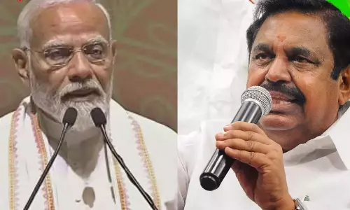 பிரதமர் மோடியுடன் எடப்பாடி பழனிசாமி சந்திப்பு