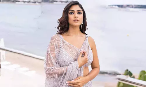 படப்பிடிப்பில் திடீர் விபத்து- மிருணாள் தாக்கூர் காயம்