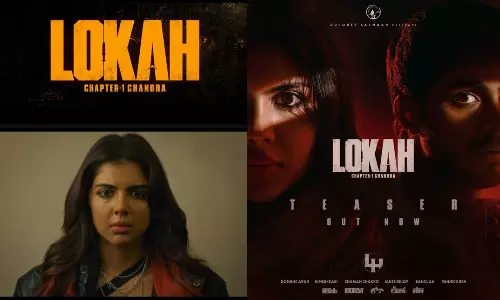 She is Coming:கல்யாணி பிரியதர்ஷன் நடித்த Lokah டீசர் ரிலீஸ்