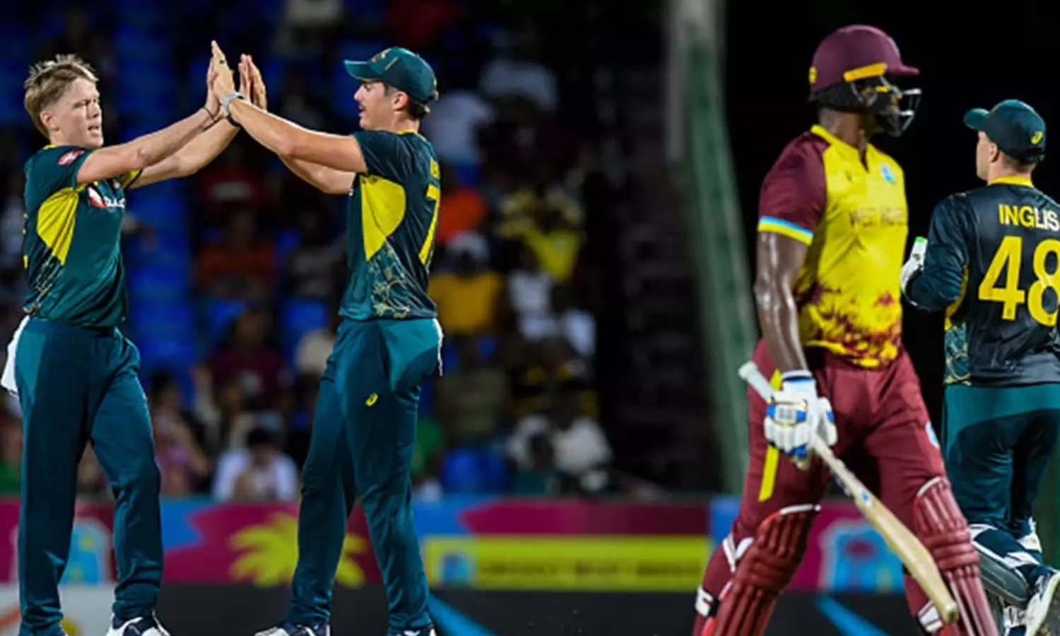 சொந்த மண்ணில் ஆஸ்திரேலியாவிடம் படுதோல்வி அடைந்த வெஸ்ட் இண்டீஸ் அணி