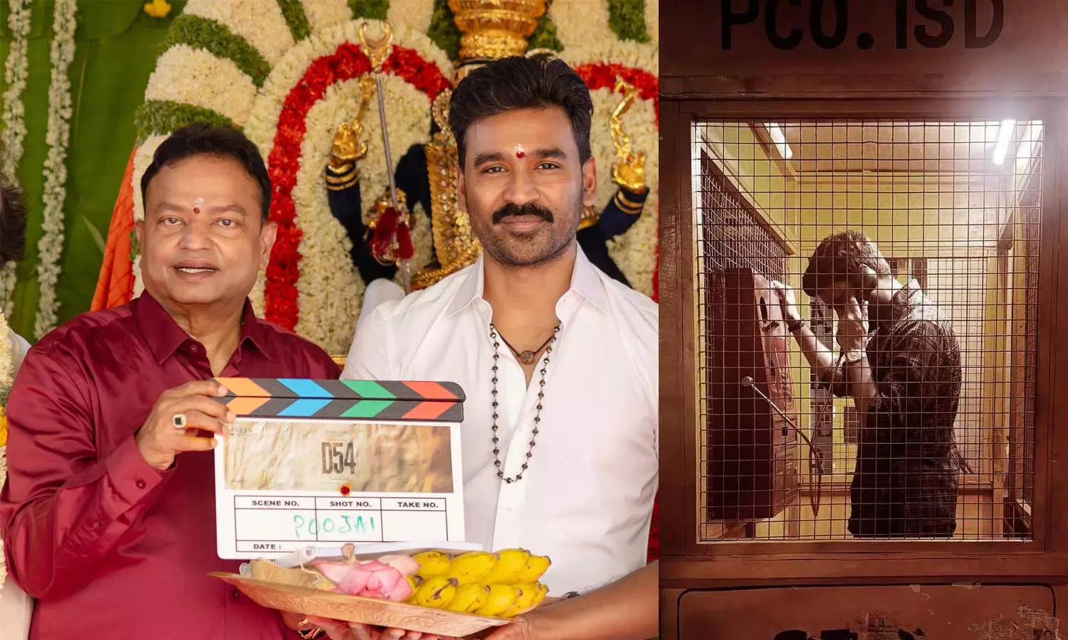 D54 படப்பிடிப்புத் தளத்தில் நடிகர் தனுஷ் - படக்குழு பகிர்ந்த புகைப்படம் D54 படப்பிடிப்புத் தளத்தில் நடிகர் தனுஷ் - படக்குழு பகிர்ந்த புகைப்படம்