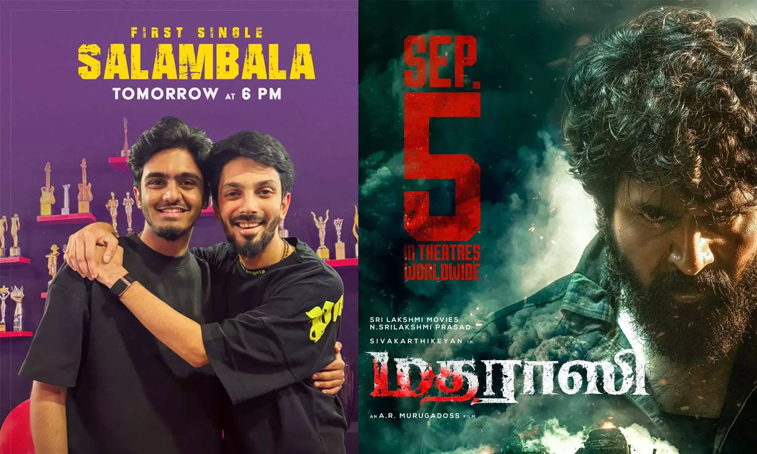 அனிருத் இசையில் சாய் அபயங்கர் குரலில்... மதராஸி படத்தின் முதல் பாடல் நாளை வெளியாகிறது