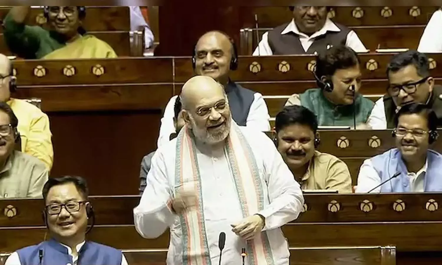 பாகிஸ்தான் ஆக்கிரமிப்பு காஷ்மீரை பா.ஜ.க. அரசு மீட்கும்: மாநிலங்களவையில் அமித்ஷா