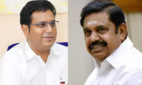 எதிர்கட்சி தலைவரின் நாக்கும் நாடகம் போடுகிறது!- அமைச்சர் டி.ஆர்.பி. ராஜா