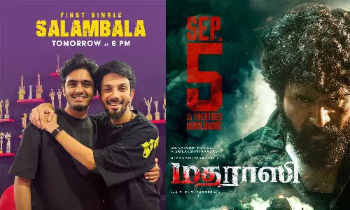 அனிருத் இசையில் சாய் அபயங்கர் குரலில்... மதராஸி படத்தின் முதல் பாடல் நாளை வெளியாகிறது