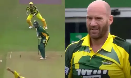 VIDEO: 18 பந்துகளை வீசியும் ஒரு ஓவரை முடிக்காத பவுலர் - லெஜண்ட் கிரிக்கெட்டில் நடந்த வினோத சம்பவம்