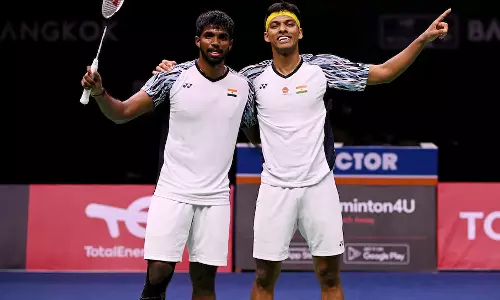 மக்காவ் ஓபன் பேட்மிண்டன்: இந்திய ஜோடி காலிறுதிக்கு முன்னேற்றம்