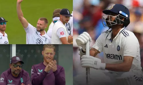 5-வது டெஸ்ட்: முதல் இன்னிங்ஸில் இந்திய அணி 224 ரன்களுக்கு ஆல் அவுட்