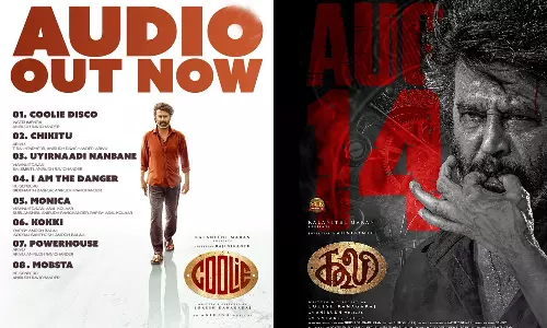 கூலி படத்தின் முழு ஆல்பம் வெளியானது