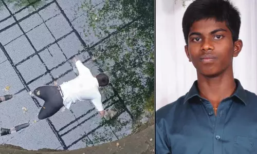 திருப்பத்தூரில் பரபரப்பு- பள்ளி கிணற்றில் பிளஸ்-1 மாணவன் பிணமாக மீட்பு