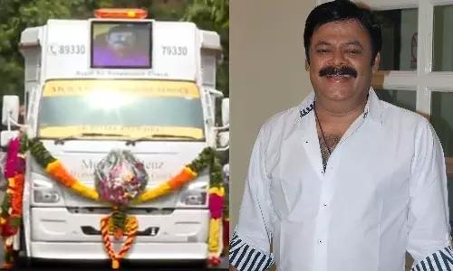 நடிகர் மதன் பாப் உடல் தகனம்