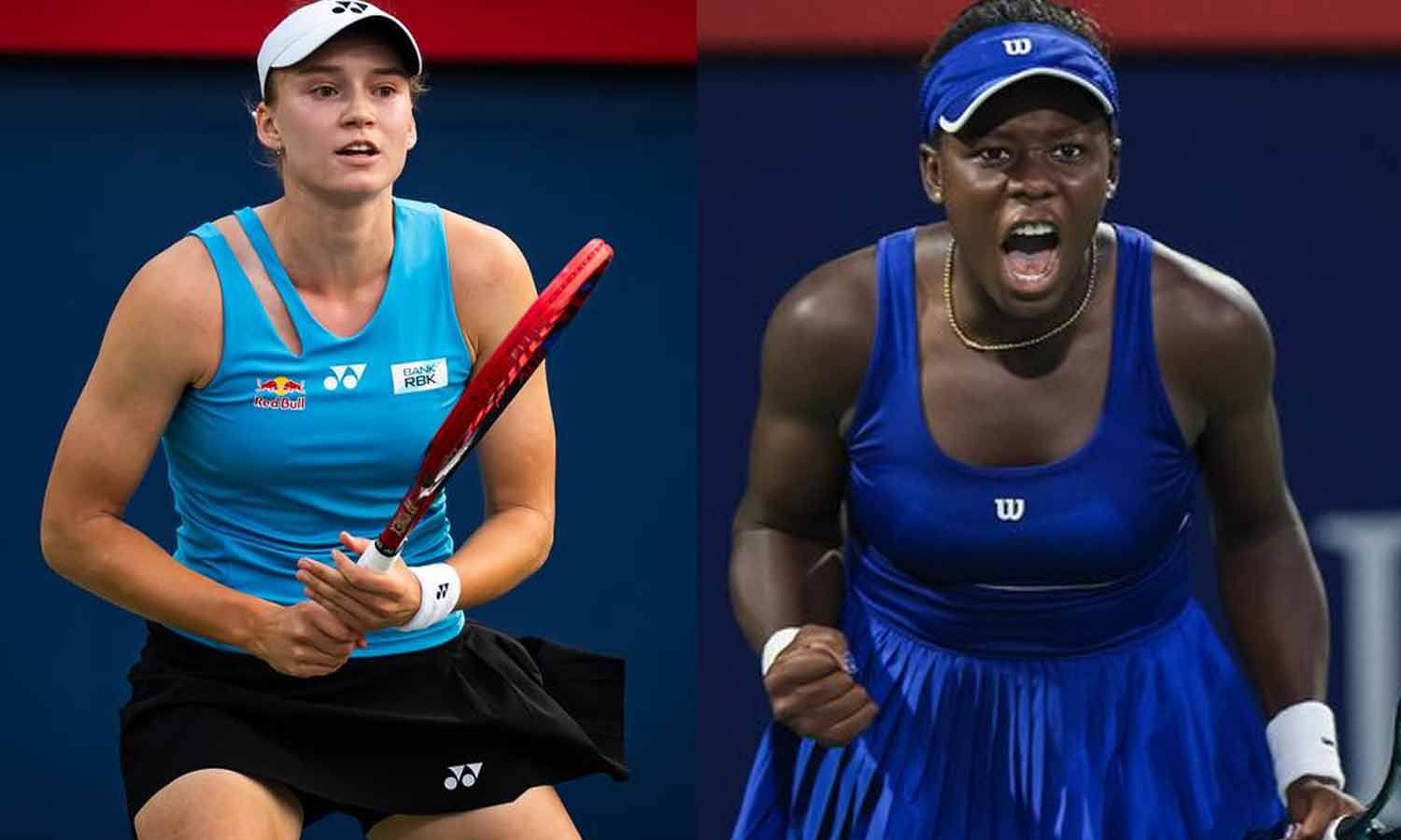 கனடா ஓபன் டென்னிஸ்: அரையிறுதிக்கு முன்னேறிய ரைபகினா - விக்டோரியா எம்போகோ