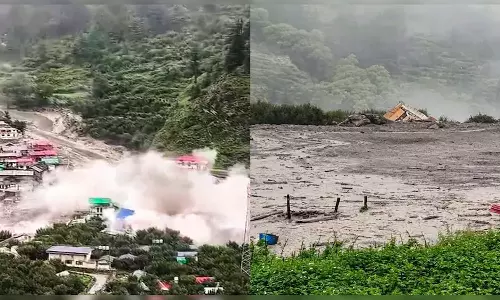 உத்தரகாண்டில் மீண்டும் மேக வெடிப்பு: வெள்ளத்தில் சிக்கிய வீடுகள்- 5 பேர் பலி