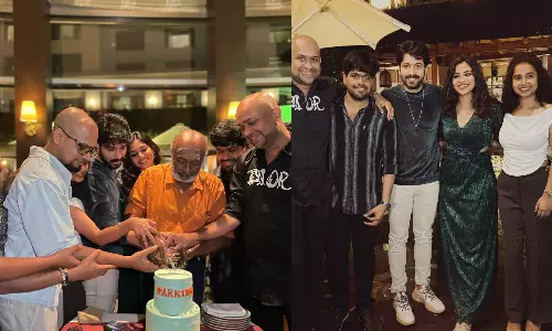 3 தேசிய விருது : பார்க்கிங் படக்குழுவின் ஸ்டைலான கொண்டாட்டம்!